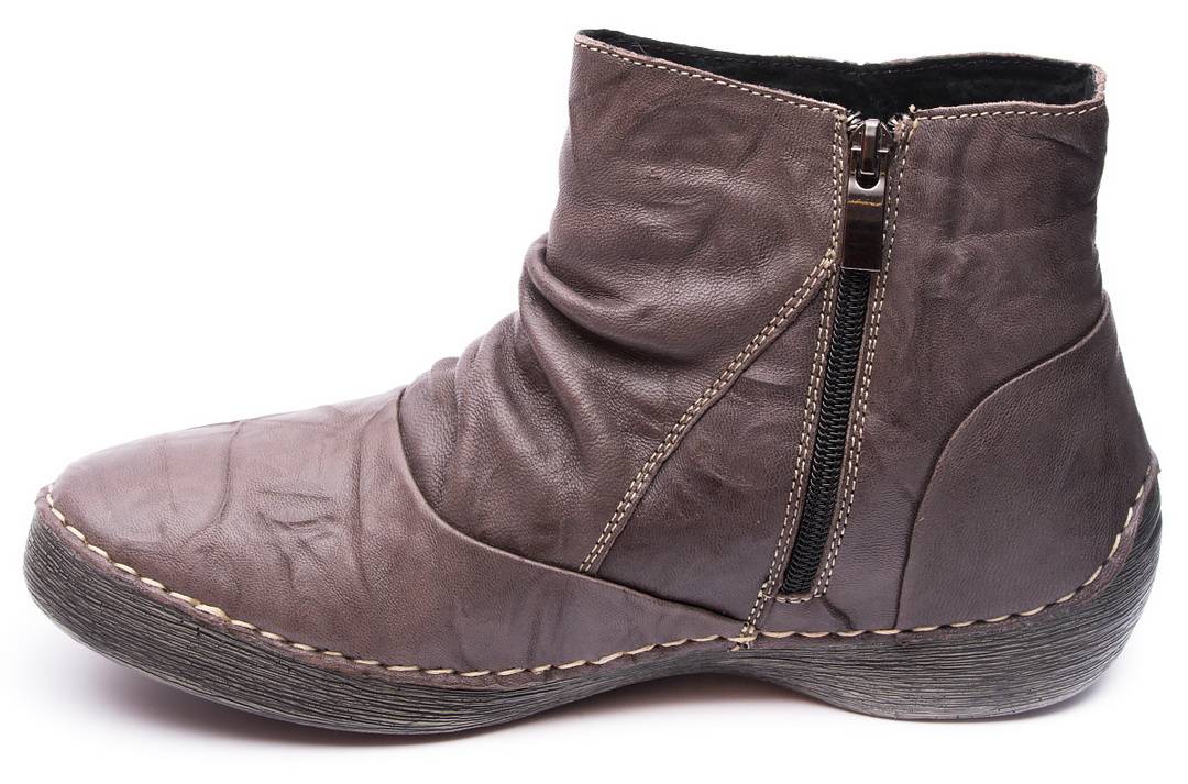женские ботинки  натуральная кожа/байка gugu германия