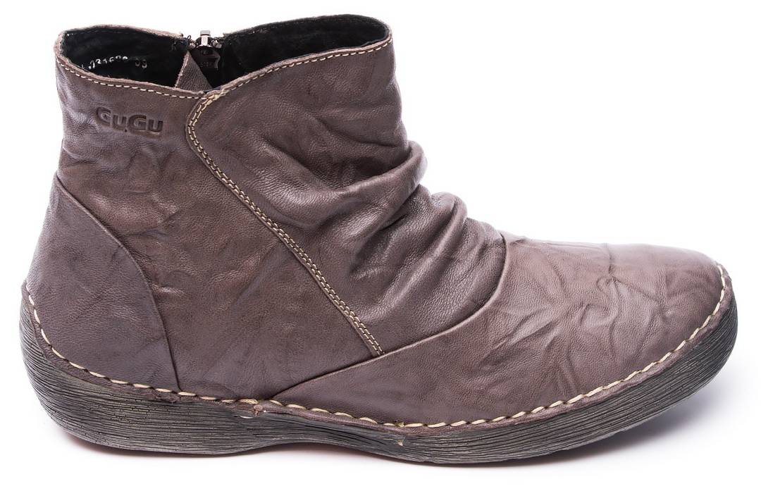 женские ботинки  натуральная кожа/байка gugu германия
