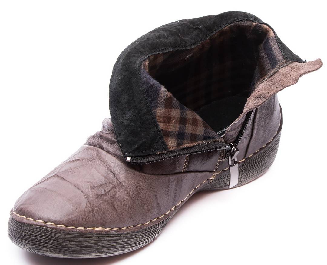 женские ботинки  натуральная кожа/байка gugu германия