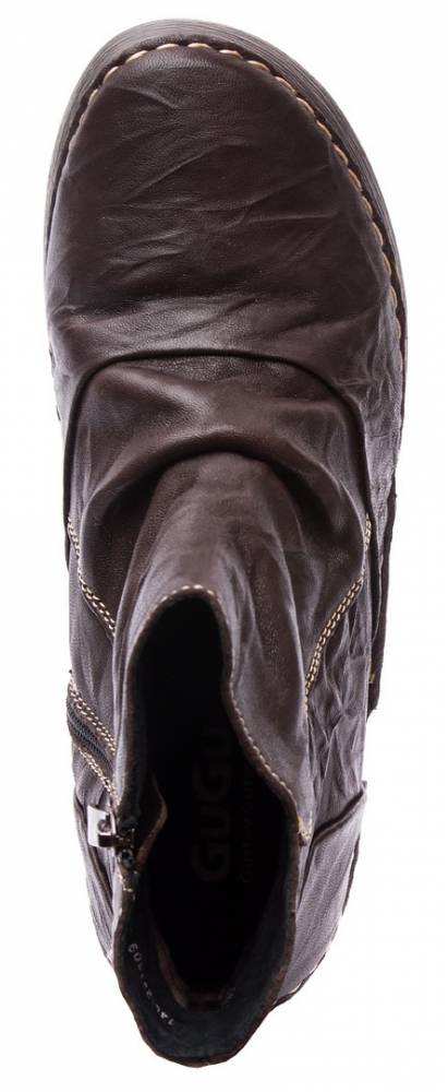 женские ботинки натуральная кожа/байка gugu германия