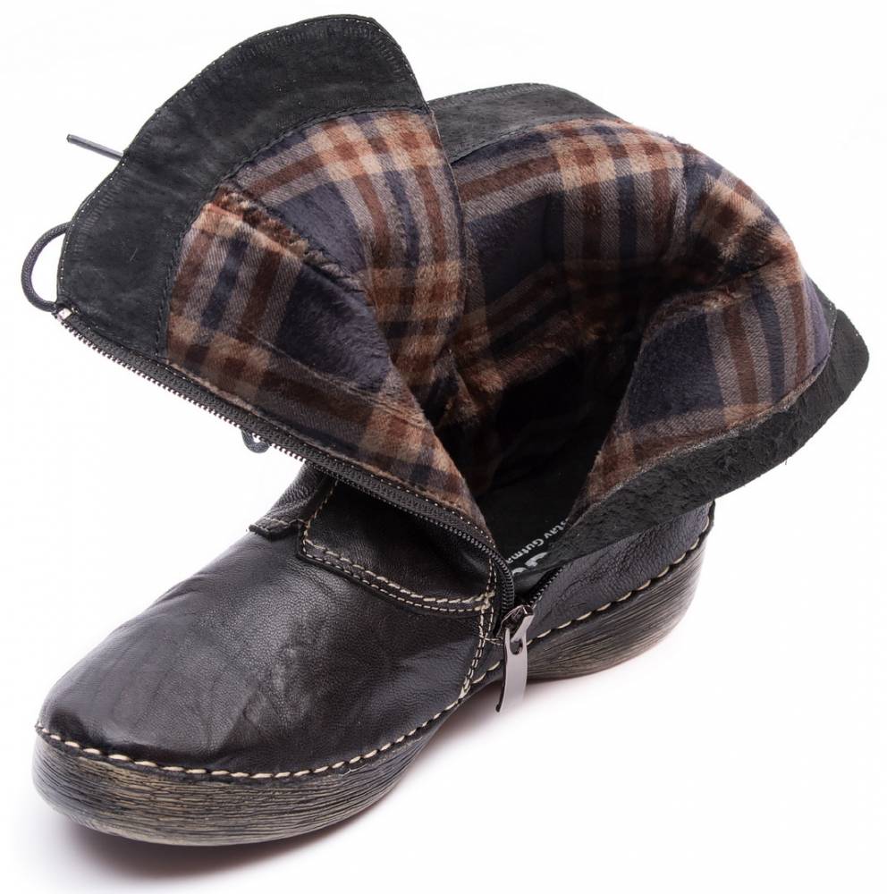 женские сапоги натуральная кожа/байка gugu германия