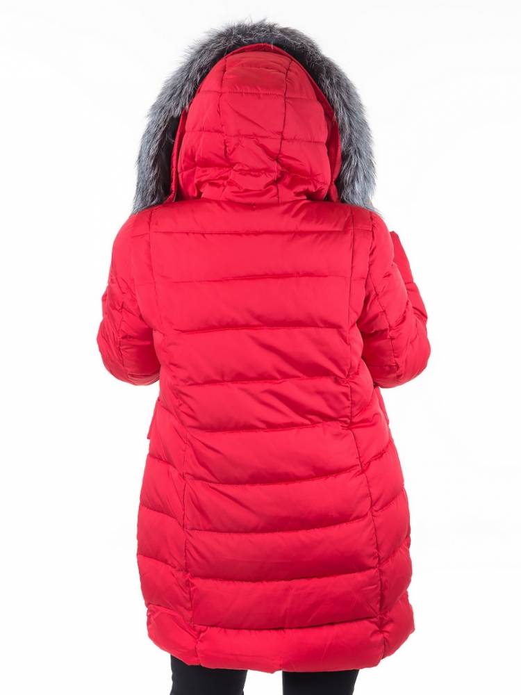 полупальто холофайбер/ чернобурка