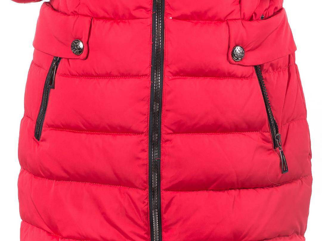 полупальто холофайбер/ чернобурка