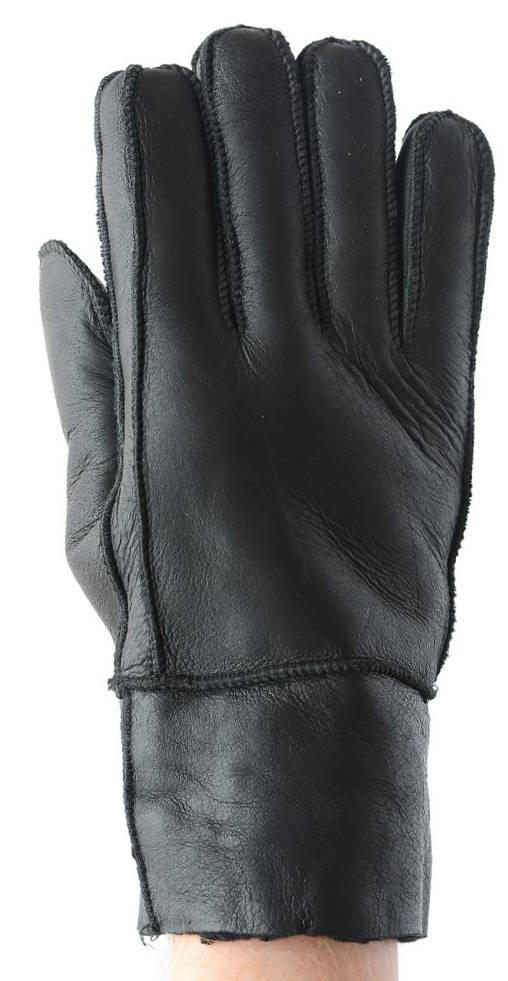 мужские перчатки дубленка/ мутон