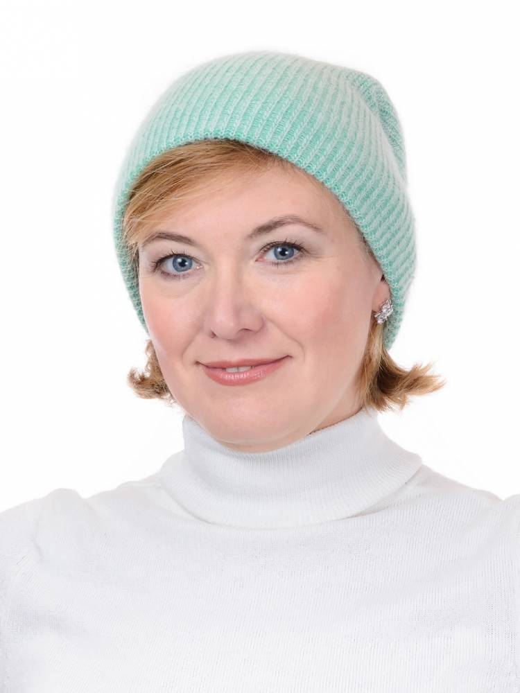 шапка женская ангора