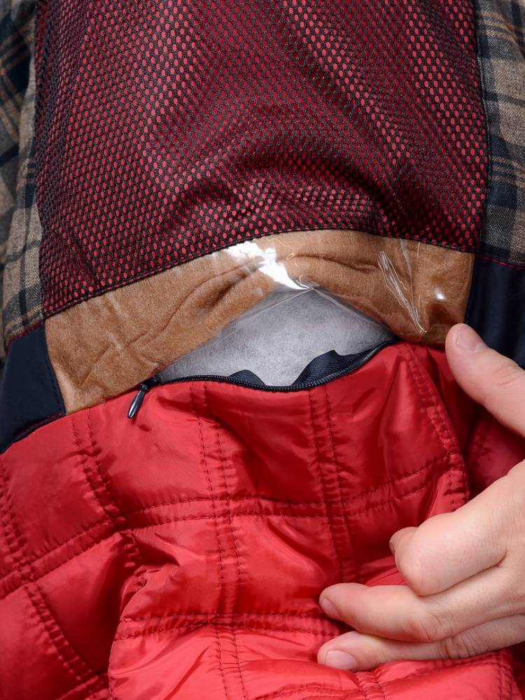 зимняя куртка варёный хлопок/ холофайбер+верблюжья шерсть mgp