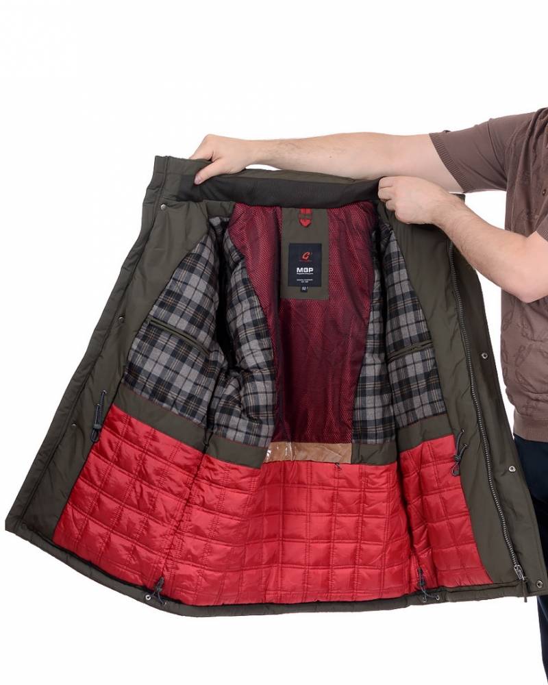 зимняя куртка варёный хлопок/ холофайбер+верблюжья шерсть mgp