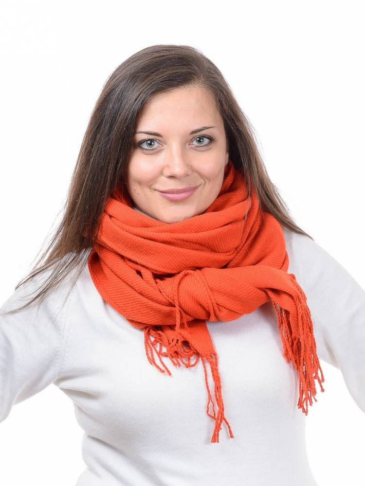 палантин с бахромой