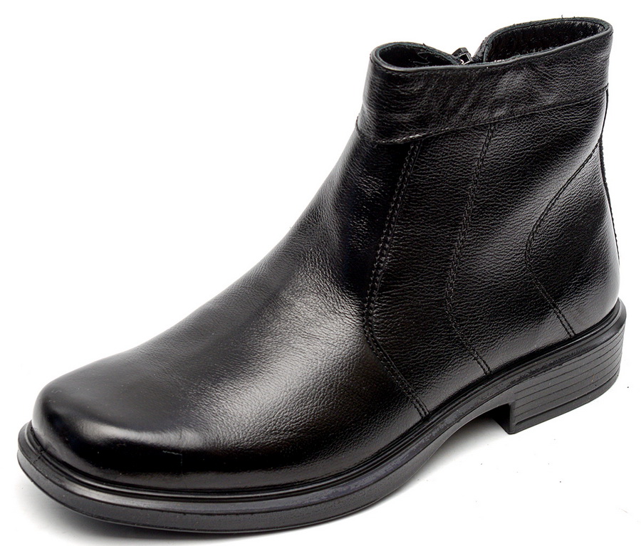 мужские ботинки натуральная кожа / натуральный мех отико беларусь