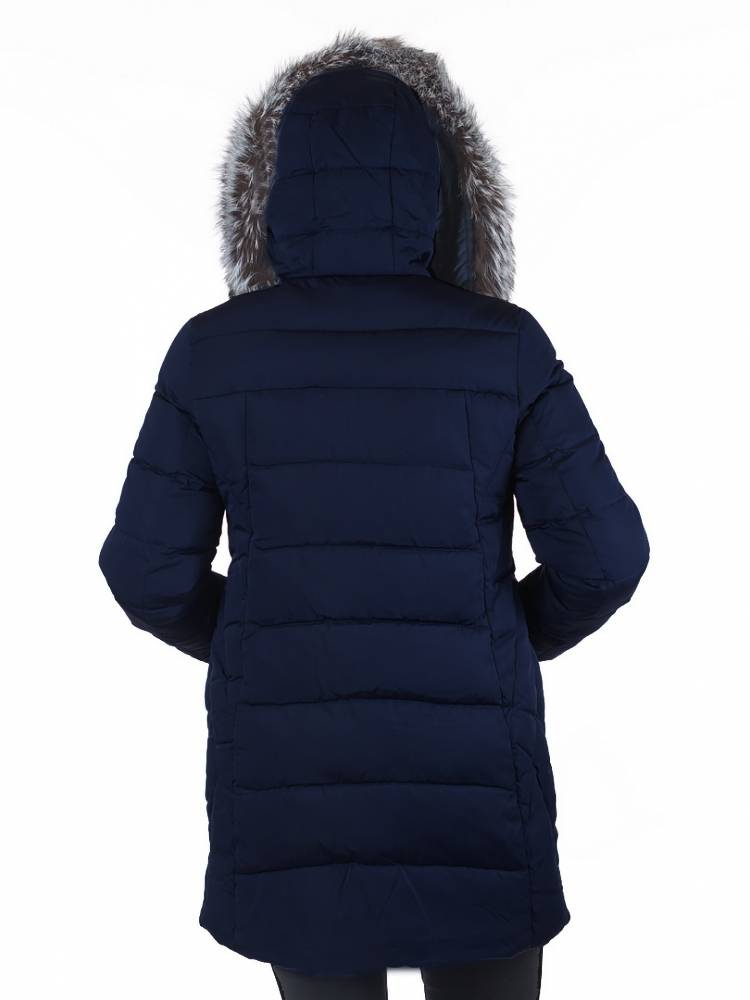 полупальто холофайбер/ чернобурка