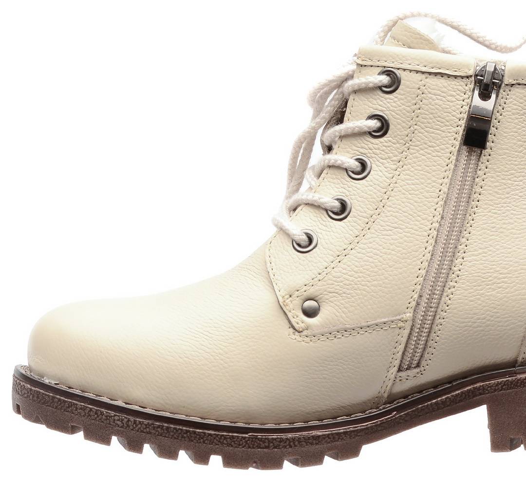 женские ботинки натуральная кожа натуральный мех gugu германия