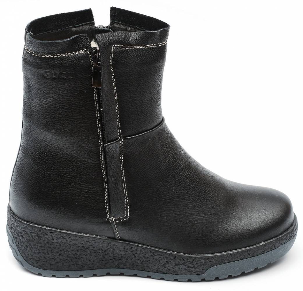 женские сапоги натуральная кожа натуральный мех gugu германия