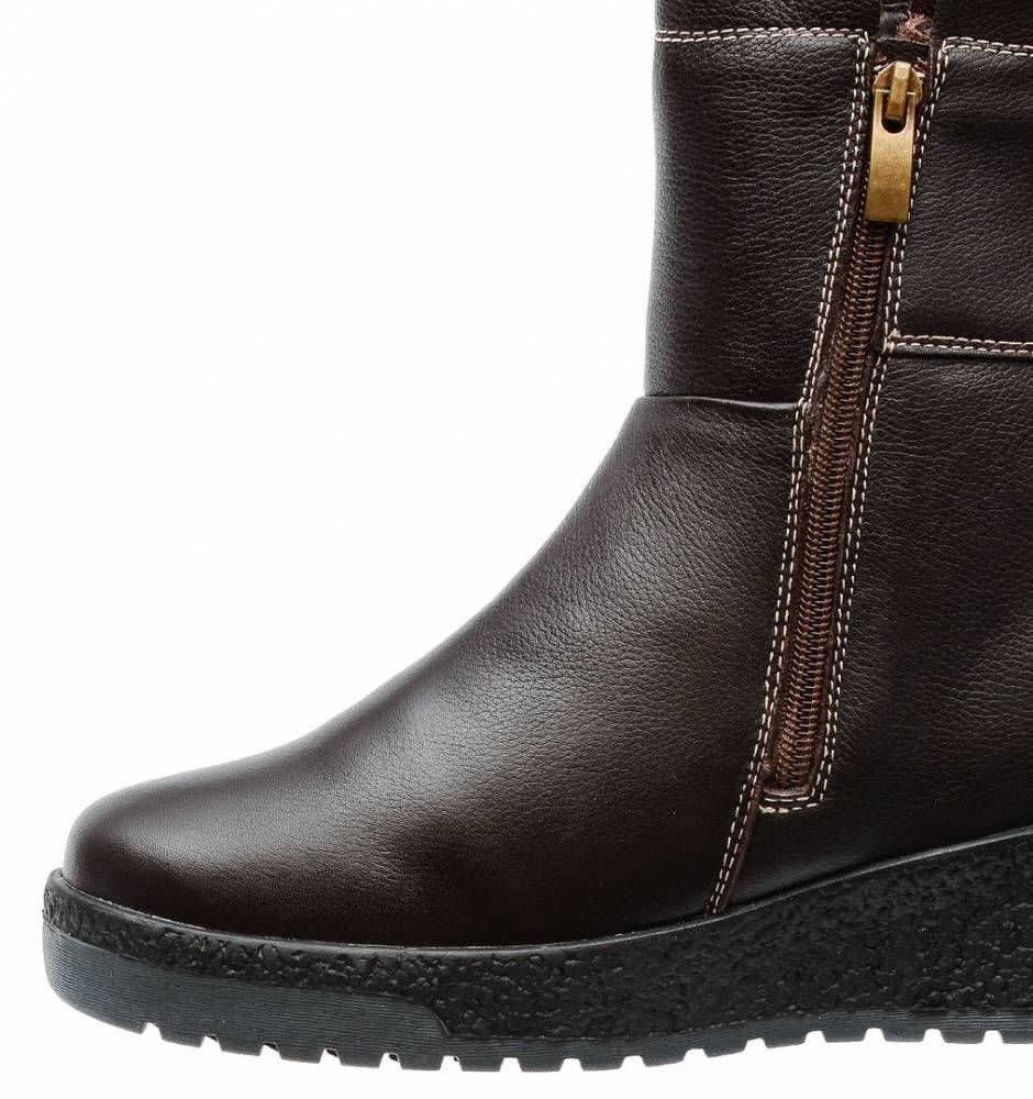 женские сапоги натуральная кожа натуральный мех gugu германия