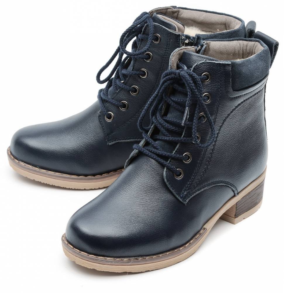 женские ботинки натуральная кожа / 100% шерсть gugu германия