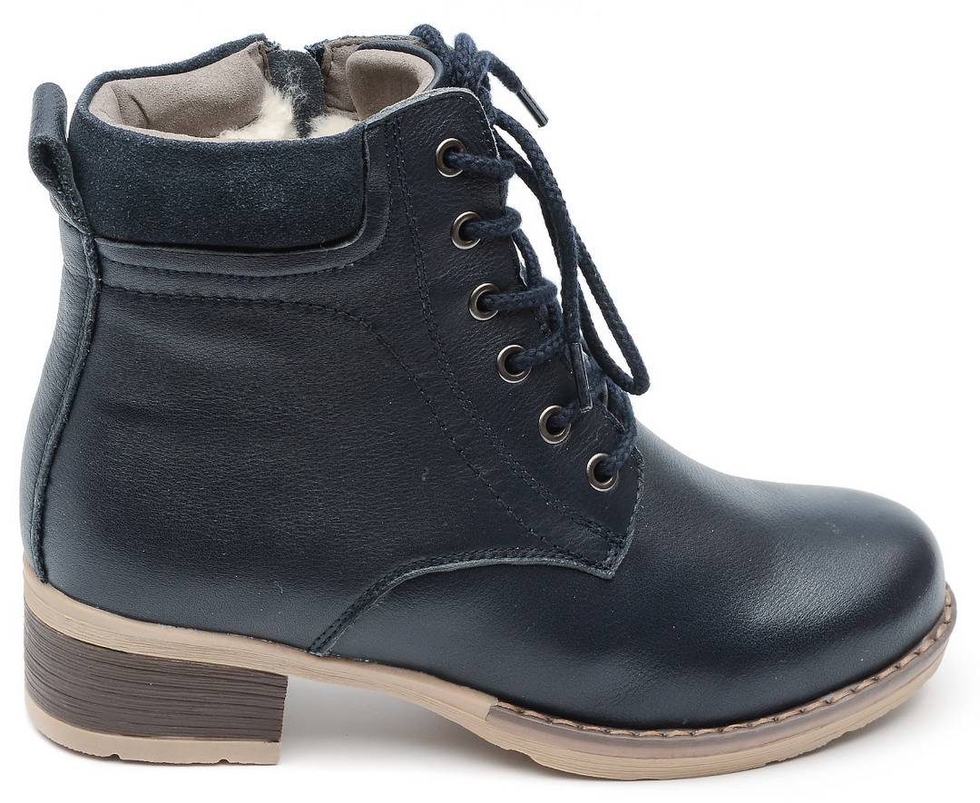 женские ботинки натуральная кожа / 100% шерсть gugu германия