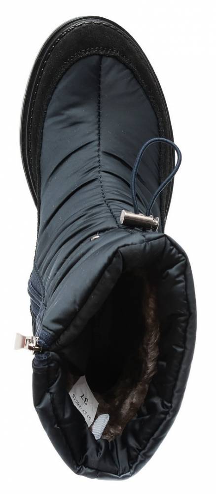 женские дутики джоржия текстиль/ натуральная кожа/ им алми россия