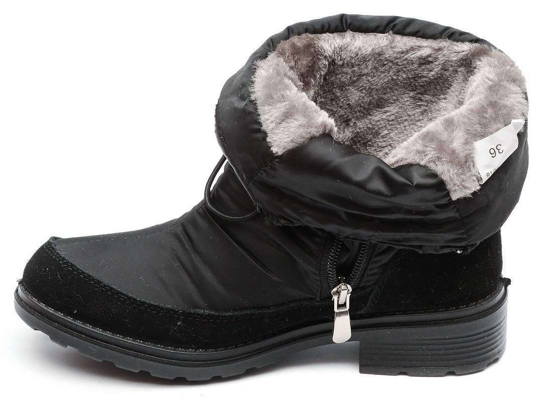 женские дутики джоржия текстиль/натуральная кожа/им алми россия