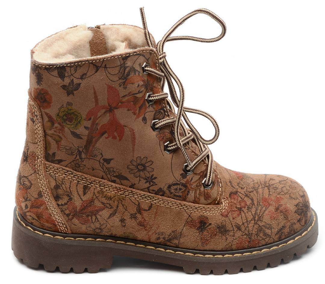 женские ботинки натуральная кожа/ 100% шерсть gugu германия 