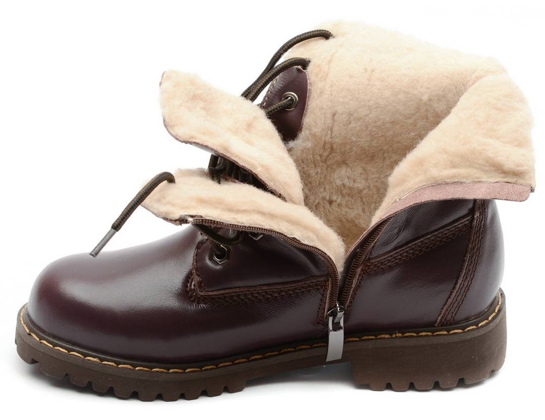 женские ботинки натуральная кожа / 100% шерсть gugu германия 