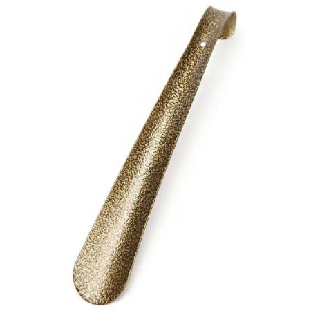 рожок обувной металлический 30 см бронза