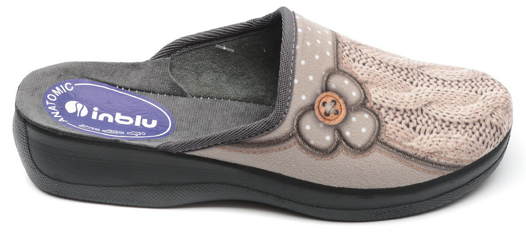 женские тапочки  песочный inblu италия