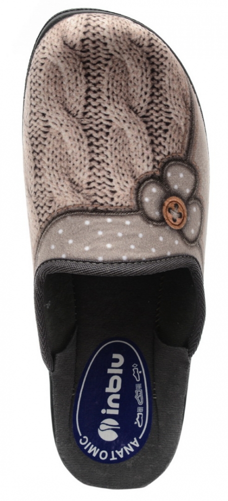 женские тапочки  песочный inblu италия