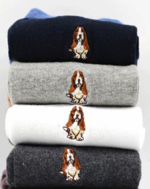 носки с цветной пяткой 39-41 hush puppies