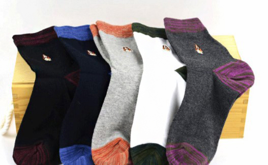 носки с цветной пяткой 39-41 hush puppies