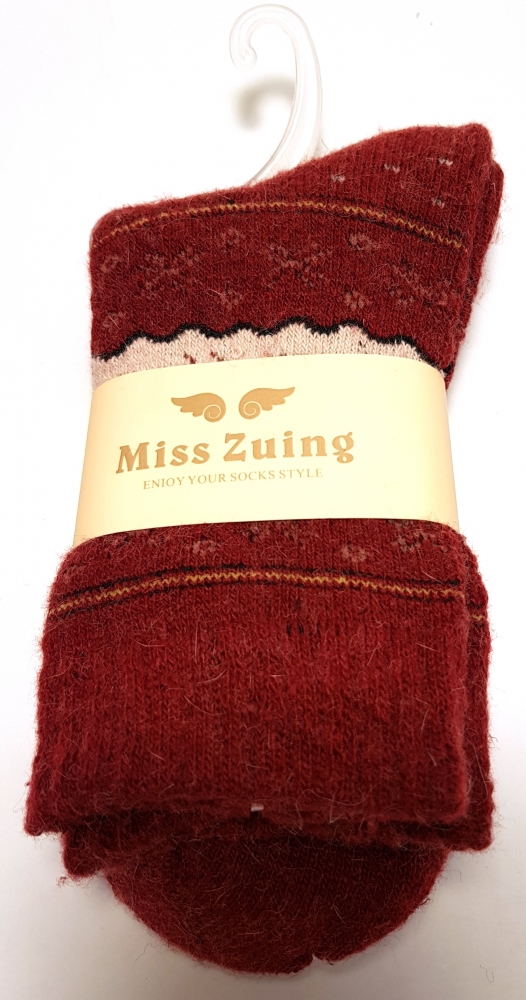 носки ангора олени 36-41 miss zuing