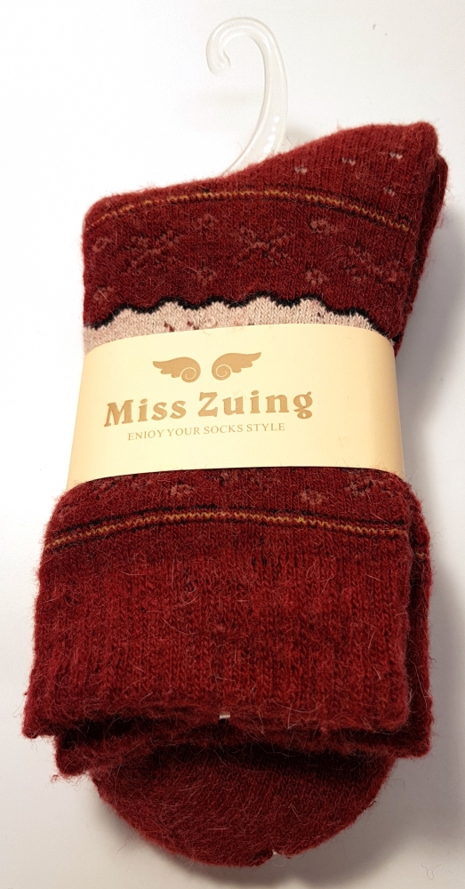 носки ангора олени 36-41 miss zuing