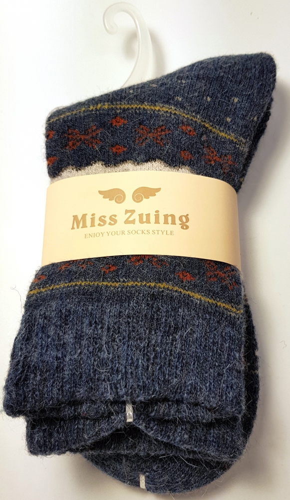 носки ангора олени 36-41 miss zuing