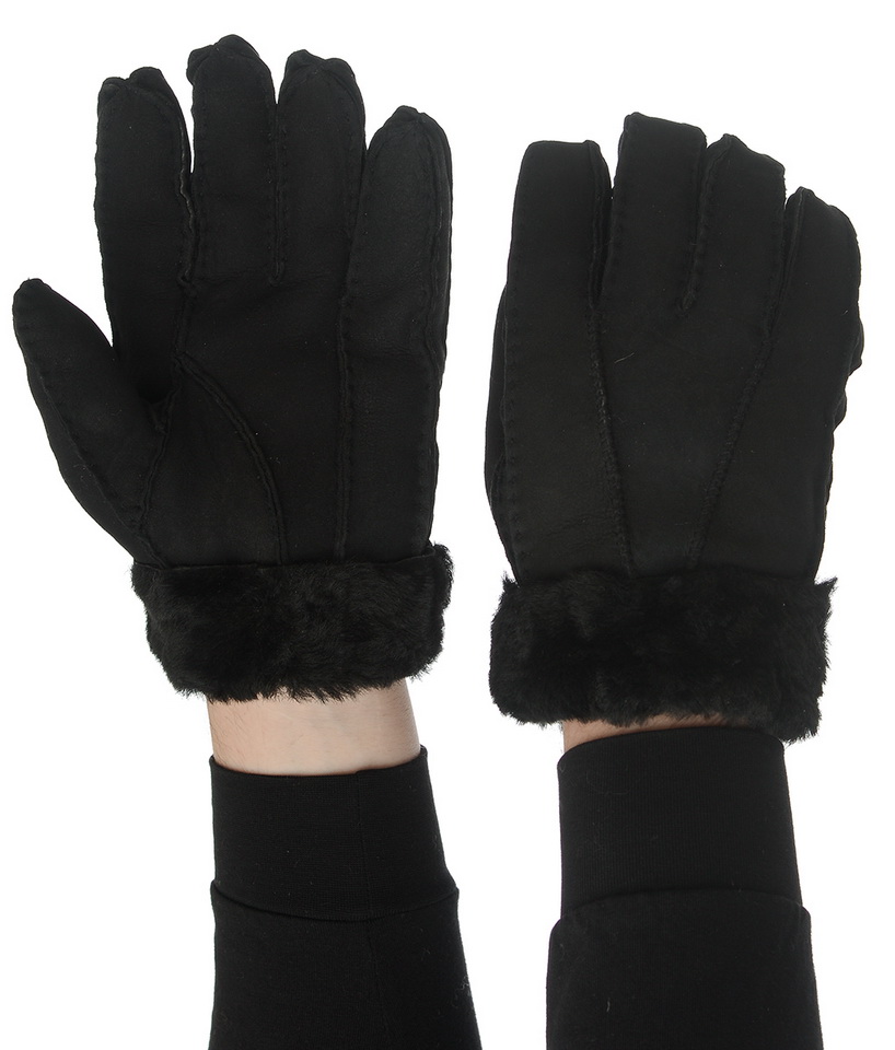 мужские перчатки  дубленка /мутон l(11)-xl(12)