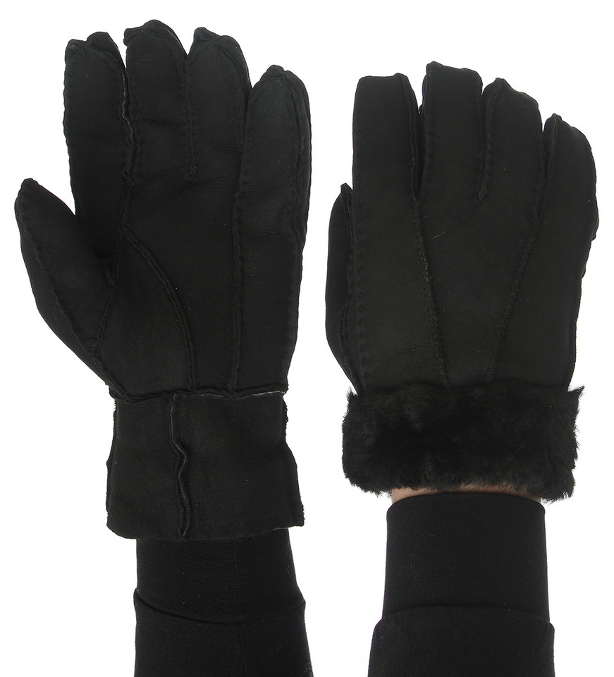 мужские перчатки  дубленка /мутон l(11)-xl(12)