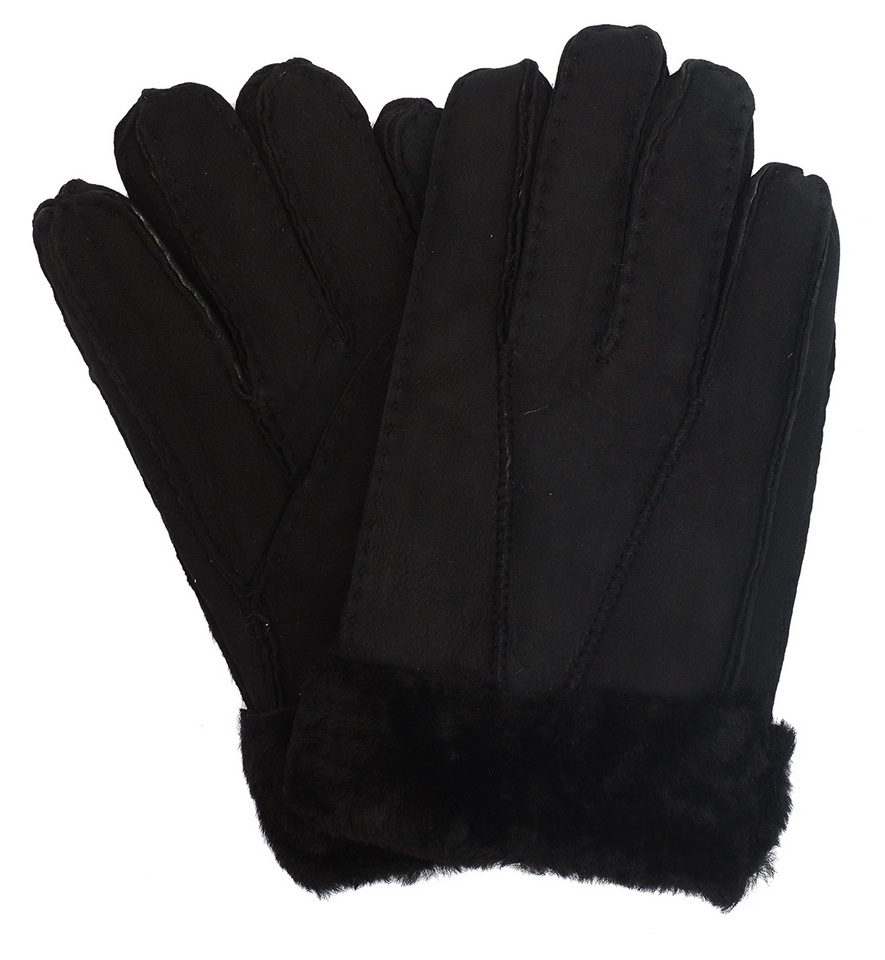 мужские перчатки  дубленка /мутон l(11)-xl(12)