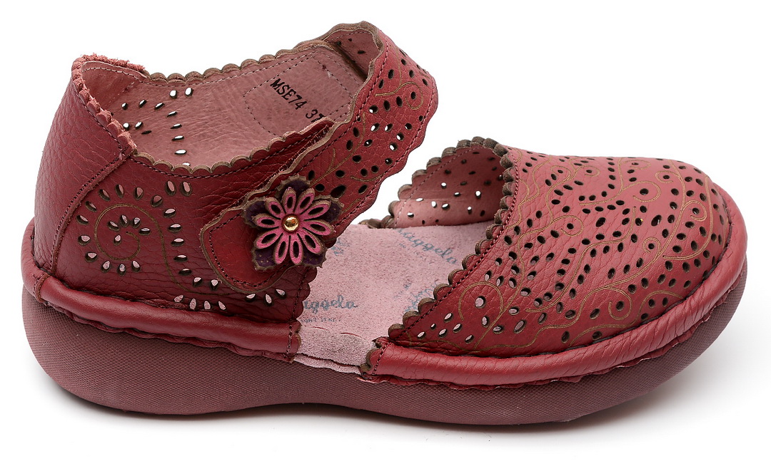 женские босоножки натуральная кожа maggela италия