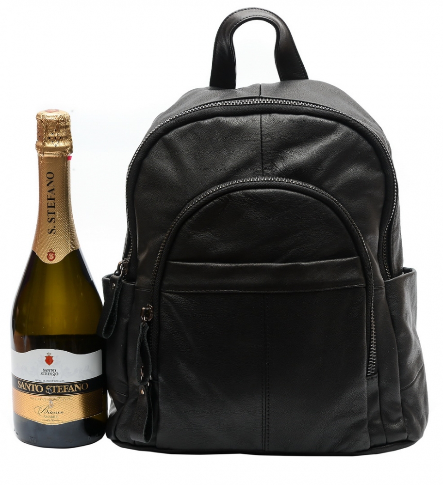 женский рюкзак натуральная кожа корея