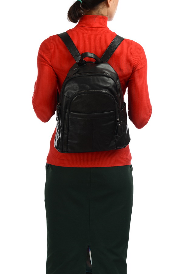 женский рюкзак натуральная кожа корея