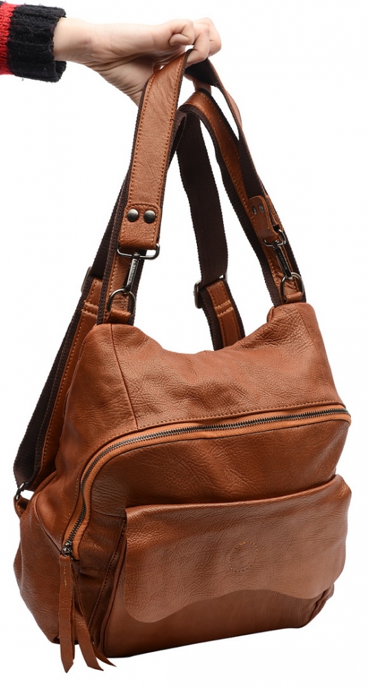 женский рюкзак натуральная кожа корея