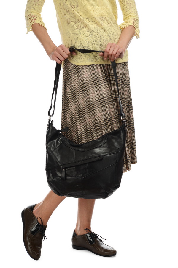 женская сумка натуральная кожа корея 