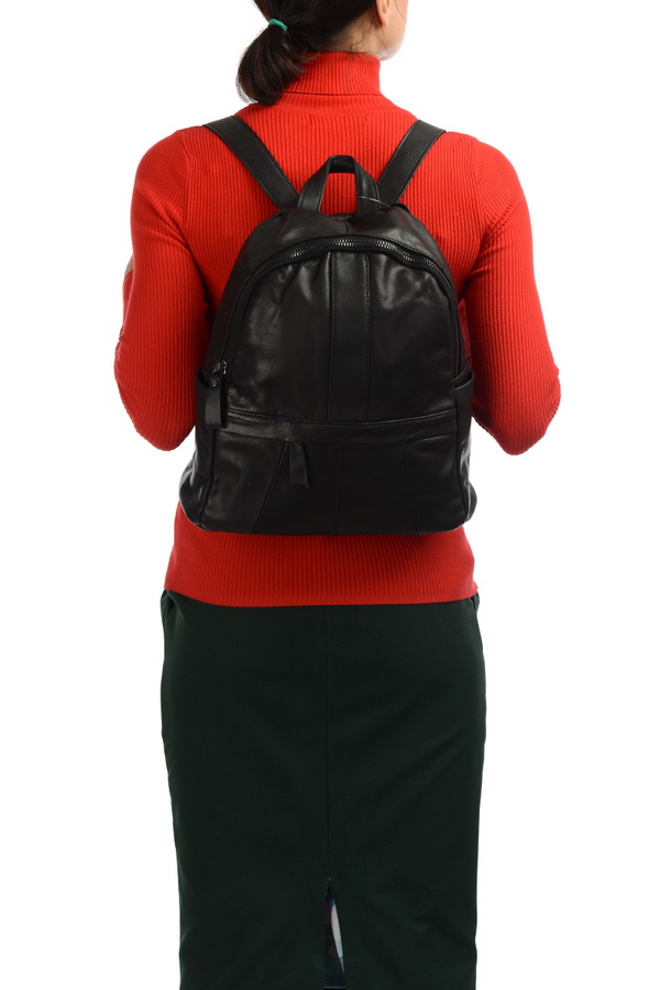 женский рюкзак натуральная кожа корея