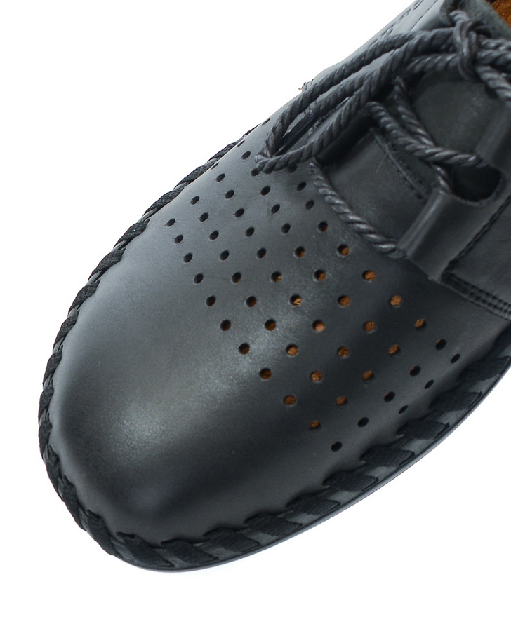 мужские мокасины с перфорацией натуральная кожа gugu германия