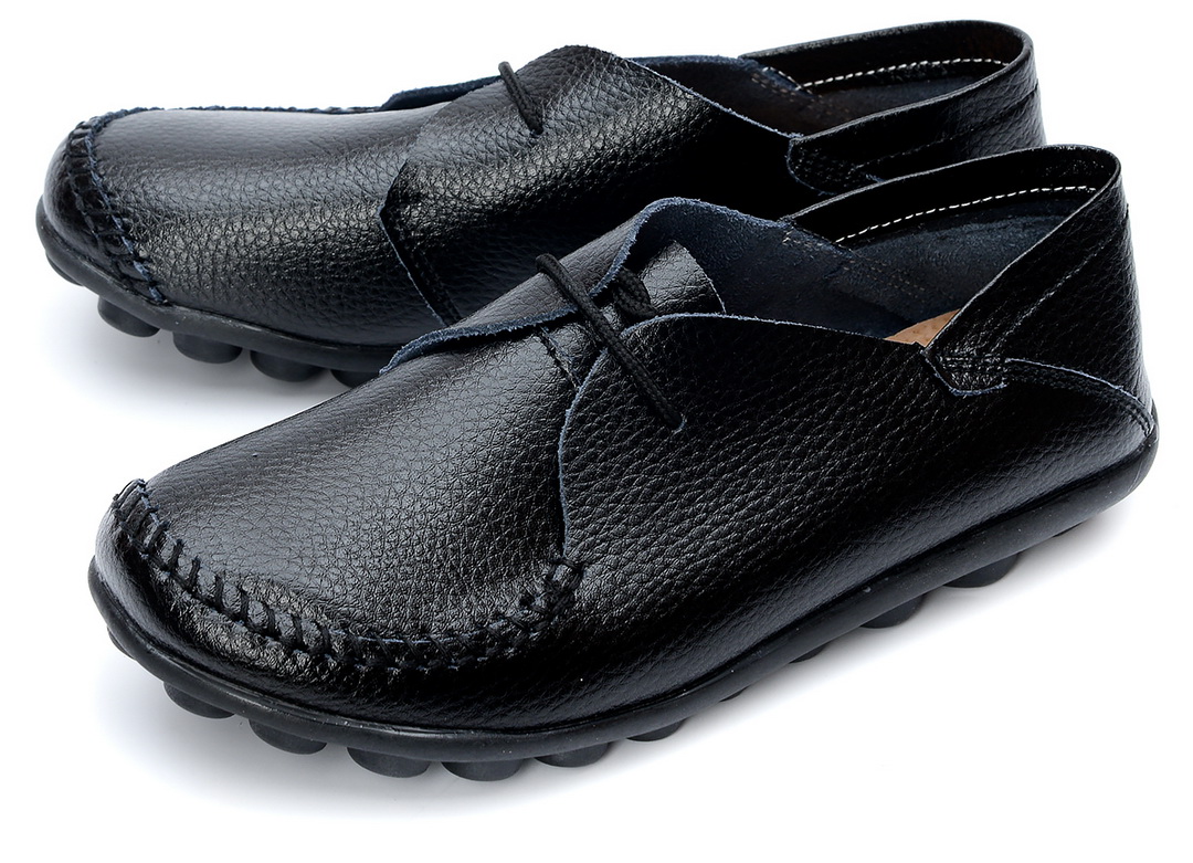 женские мокасины на шнурке натуральная кожа bnf тайвань