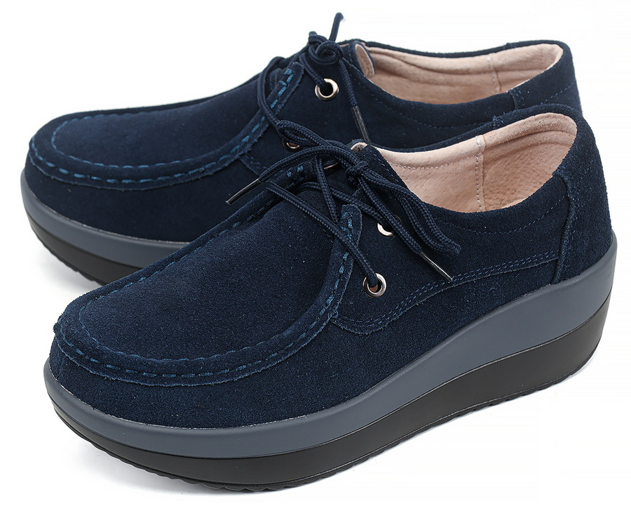 женские мокасины на танкетке натуральная замша binifoot тайвань 