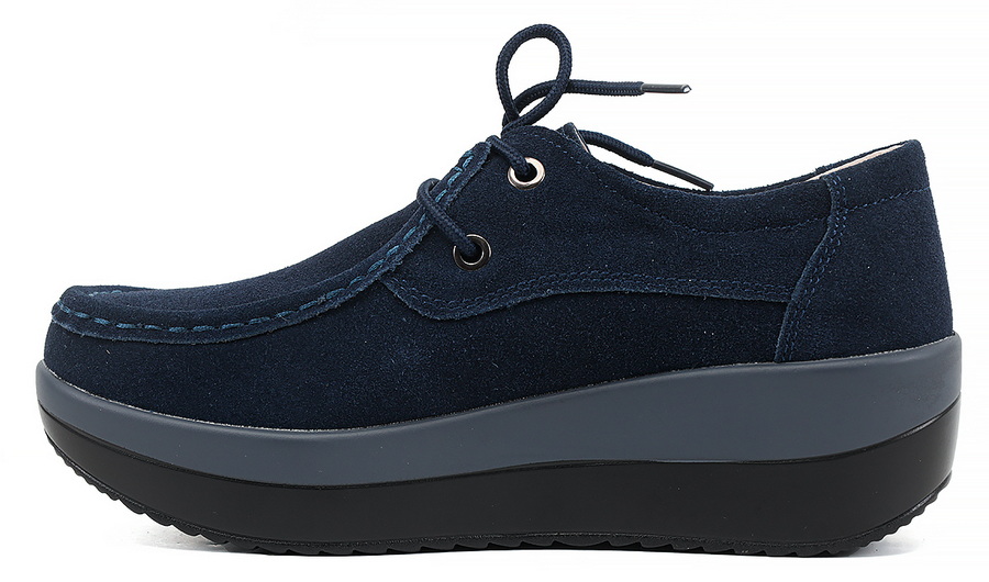 женские мокасины на танкетке натуральная замша binifoot тайвань 