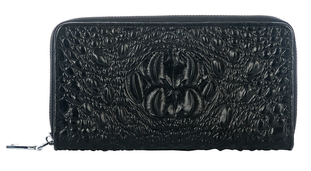 кошелек фактура - крокодил натуральная кожа vereva тайвань