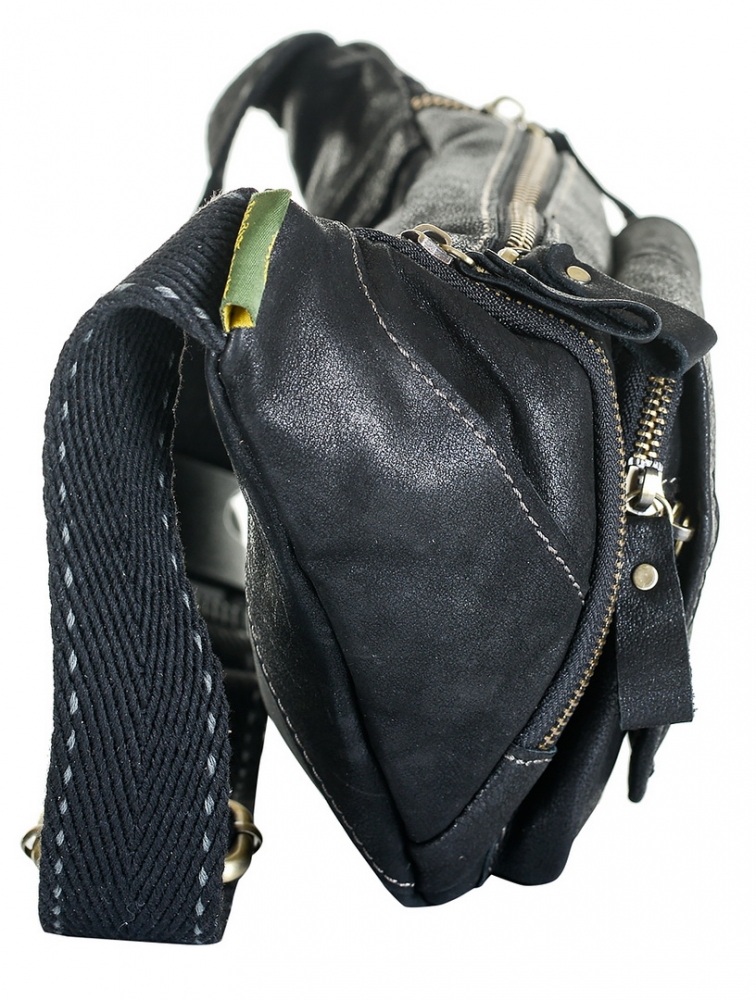 мужская сумка  на пояс натуральная кожа ruff ryder австрия