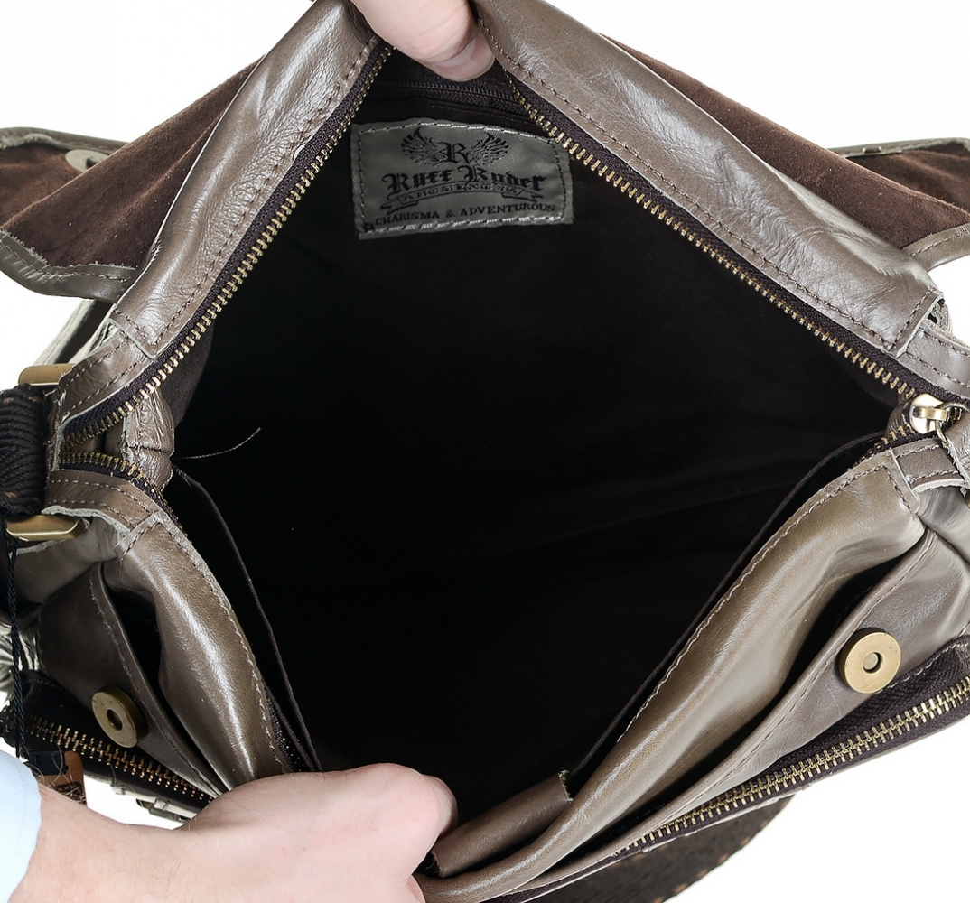 портфель мужской натуральная кожа ruff ryder австрия