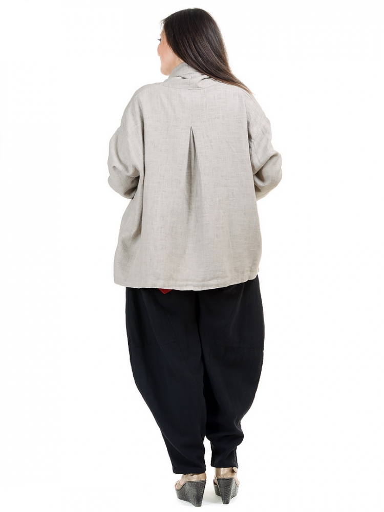 жакет без застежки  pinkpolka корея