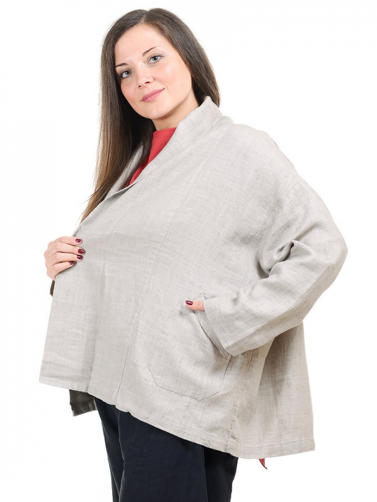 жакет без застежки  pinkpolka корея