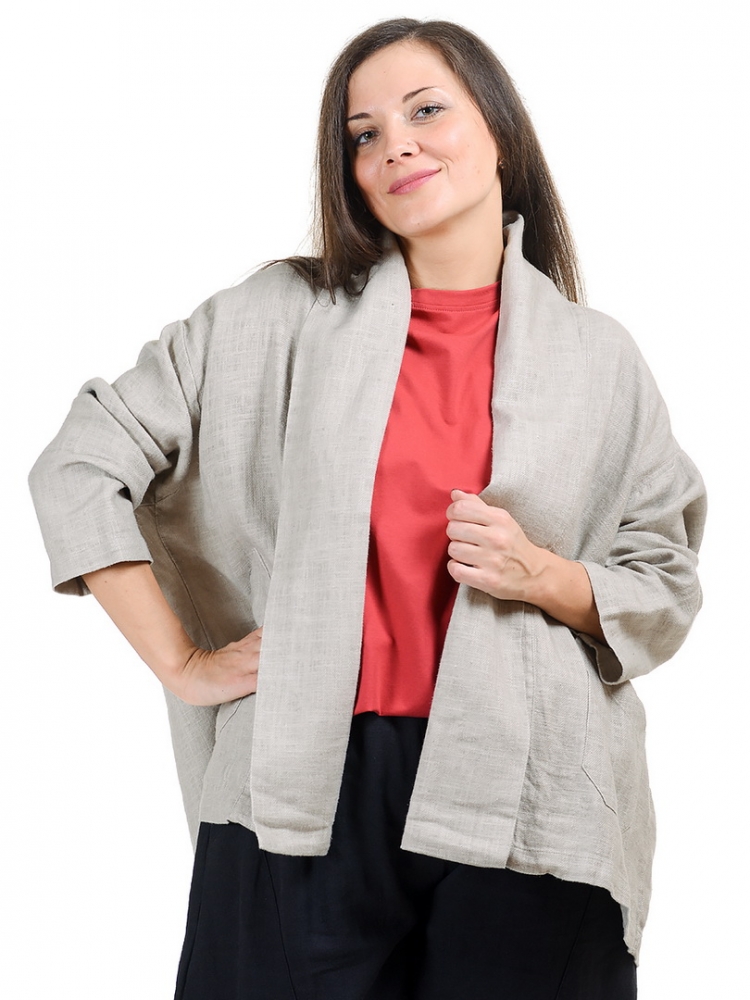 жакет без застежки  pinkpolka корея